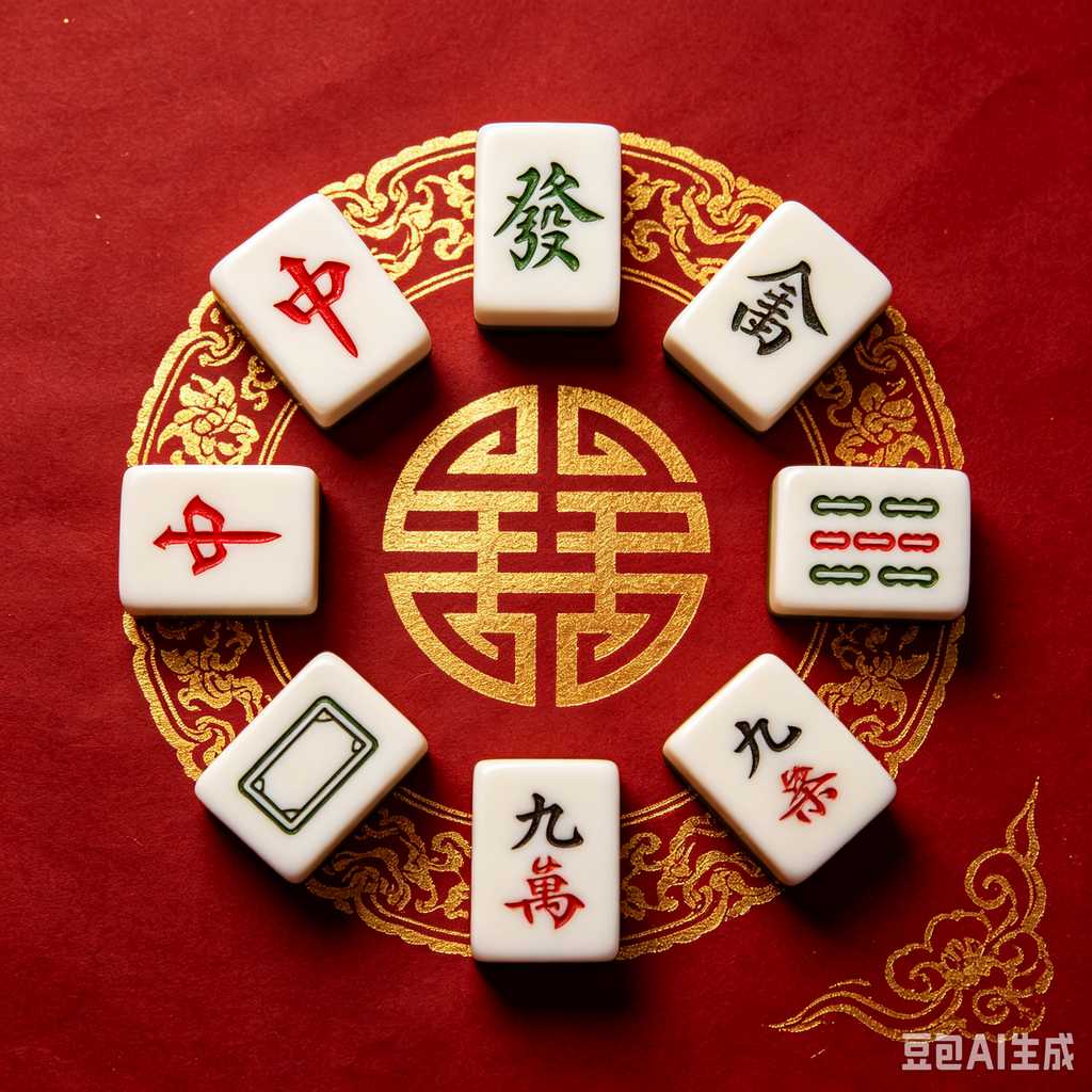 oil painting mahjong set